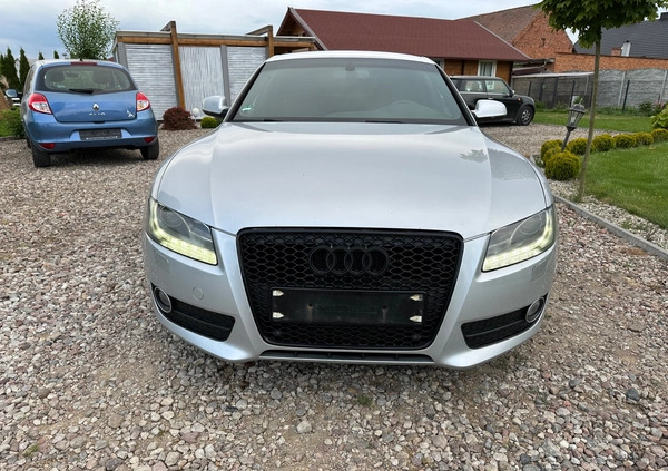 Audi A5 cena 38500 przebieg: 161710, rok produkcji 2009 z Żukowo małe 211